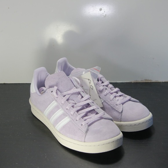 adidas Campus 80s Low Size 6youth=7.5womens Light Purple White Running Sneakers - Picture 2 of 10